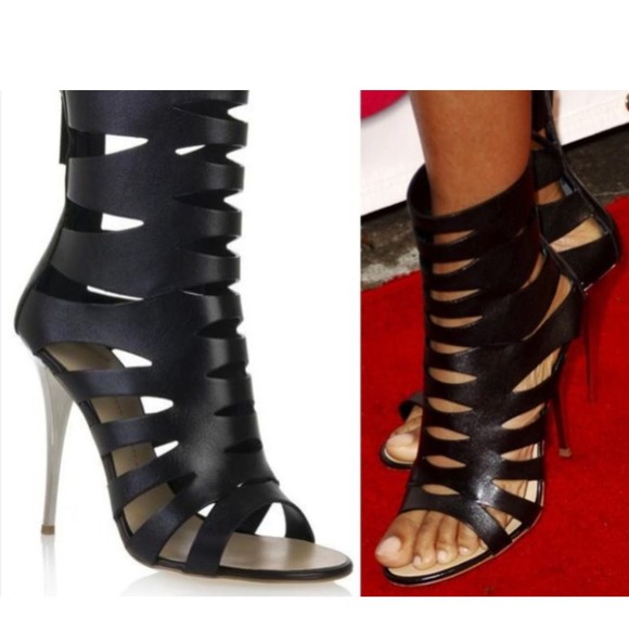 Giuseppe zanotti Black heels Size 37.5 - Picture 2 of 13